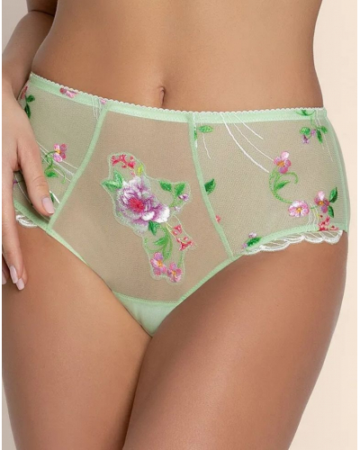 Slip taille haute Lise Charmel Libertine en Fleurs (Nature Libertine)