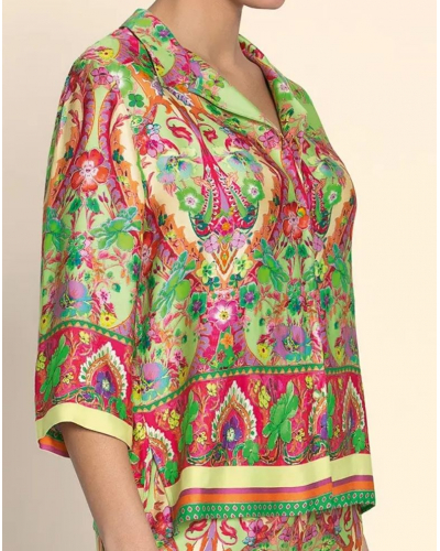 Camiseta corta Lise Charmel Libertine en Fleurs (Nature Libertine)