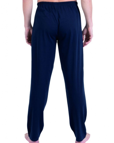 Pyjama court 100% coton Athena EcoPack Construction (Sable/Marine)