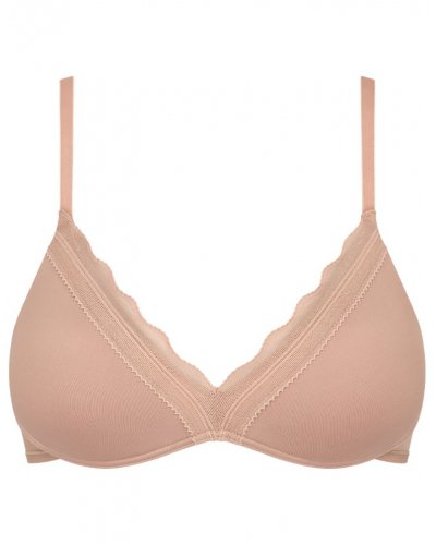 Wireless push-up bra Sloggi Go Blush (Cameo Brown)