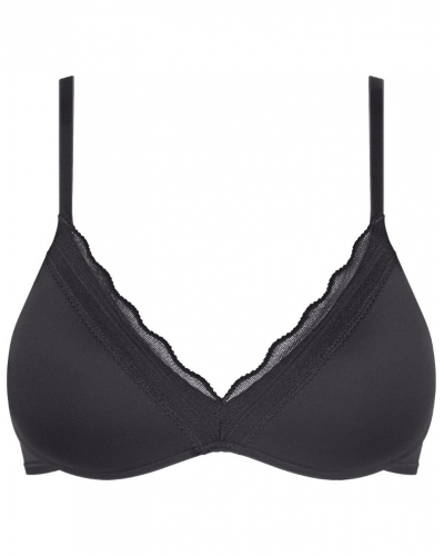 Wireless push-up bra Sloggi Go Blush (Black)