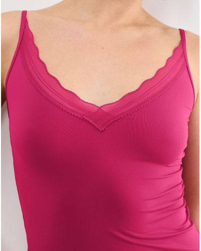 Débardeur bretelles spaghettis Sloggi Go Blush (Berry)