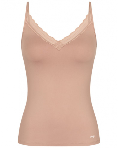 Spaghetti straps tank top Sloggi Go Blush (Cameo Brown)