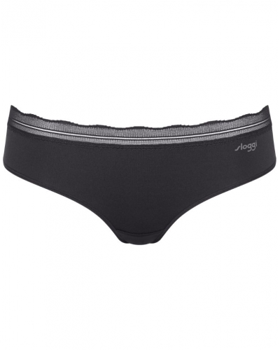 Lot de 2 hipster Sloggi Go Blush (Noir)
