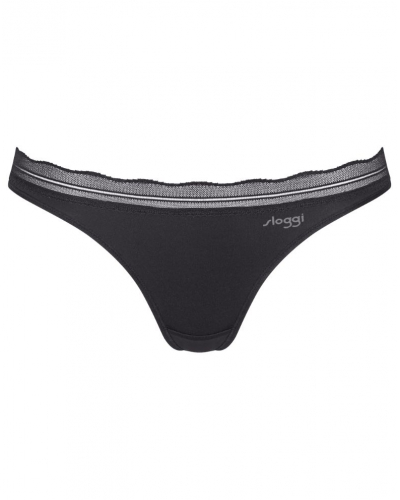 Pack of 2 mini briefs Sloggi Go Blush (Black)