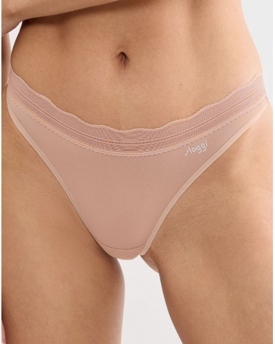 Lotte de 2 tangas Sloggi Go Blush (Cameo Brown)