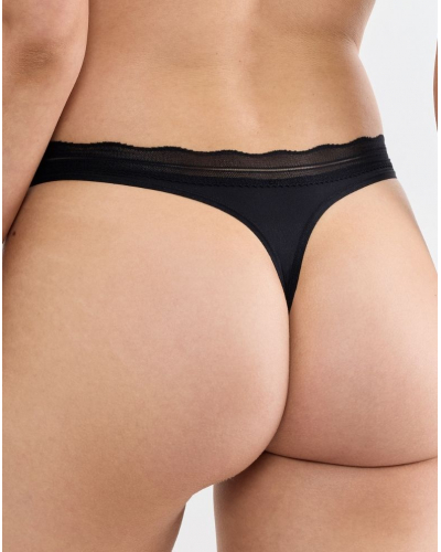 Pack of 2 thongs Sloggi Go Blush (Black)