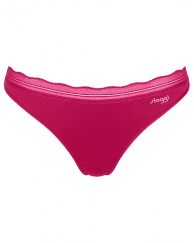 Pack of 2 thongs Sloggi Go Blush (Berry)