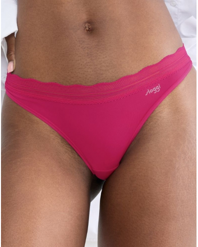 Pack of 2 thongs Sloggi Go Blush (Berry)