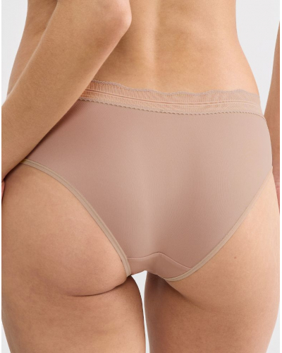 Pack of 2 hipster Sloggi Go Blush (Cameo Brown)