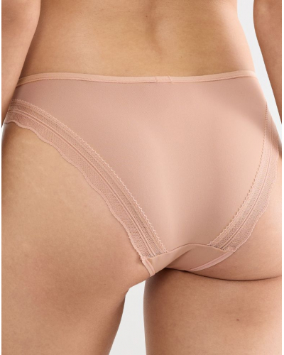 Lotte de 2 calzoncillos escotados Sloggi Go Blush (Cameo Brown)