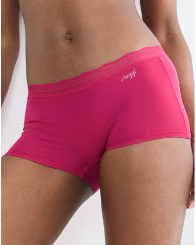 Lot de 2 shorts Sloggi Go Blush (Berry)