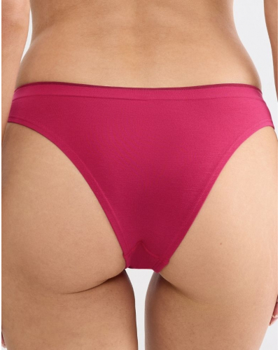 Lotte de 2 tangas modal Sloggi GO Sense (Rose clair/Rose foncé)