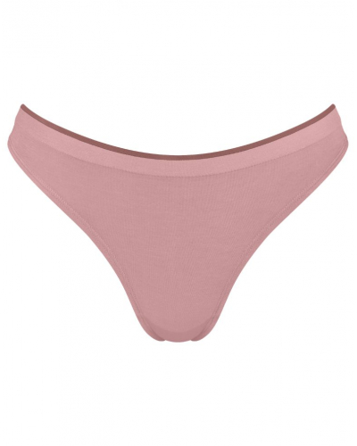Lotte de 2 tangas modal Sloggi GO Sense (Rose clair/Rose foncé)