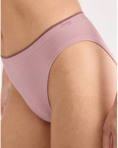 Pack of 2 high-cut briefs Sloggi Go Sense (Rose clair/Rose foncé)