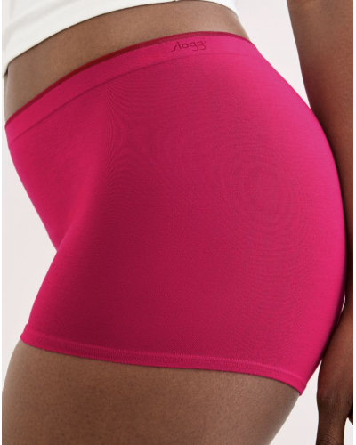 Lot de 2 shorty Sloggi Go Sense (Rose clair/Rose foncé)