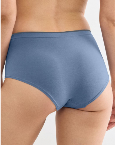 Pack of 2 knickers high waist Sloggi Go Sense (Bleu clair/Bleu foncé)