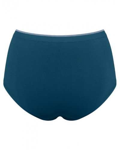Lot de 2 culottes taille haute Sloggi Go Sense (Bleu clair/Bleu foncé)