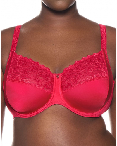 Underwired bra Louisa Bracq Electric Waves (Rouge à Lèvres)