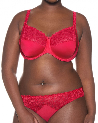 Underwired bra Louisa Bracq Electric Waves (Rouge à Lèvres)
