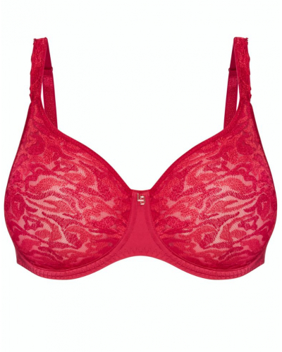 Molded bra Louisa Bracq Electric Waves (Rouge à Lèvres)