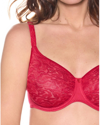 Soutien-gorge moulé Louisa Bracq Electric Waves (Rouge à Lèvres)