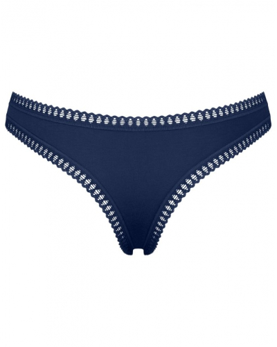 String coton bio Sloggi Go Crush (Lot de 3) (Turquoise Light Combination)