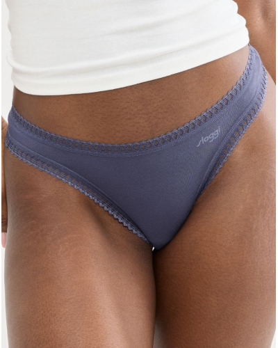 Thong cotton Sloggi Go Crush (Pack of 3) (Lilac Light Combination)