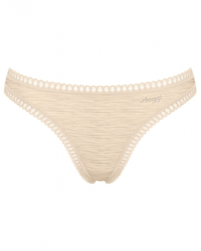 Tanga algodón Sloggi Go Crush (Paquete de 3) (Lilac Light Combination)