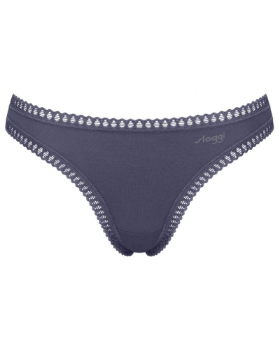 String coton bio Sloggi Go Crush (Lot de 3) (Lilac Light Combination)
