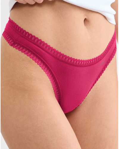 String coton bio Sloggi Go Crush (Lot de 3) (Multicolor)