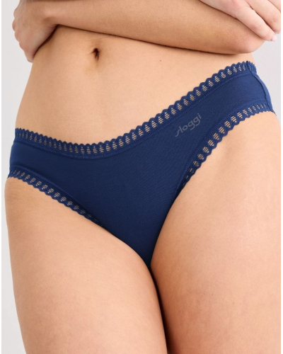 Mini calzoncillo algodón Sloggi GO Crush (Paquete de 3) (Turquoise Light Combination)