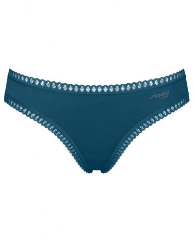 Slip mini coton bio Sloggi GO Crush (Lot de 3) (Turquoise Light Combination)