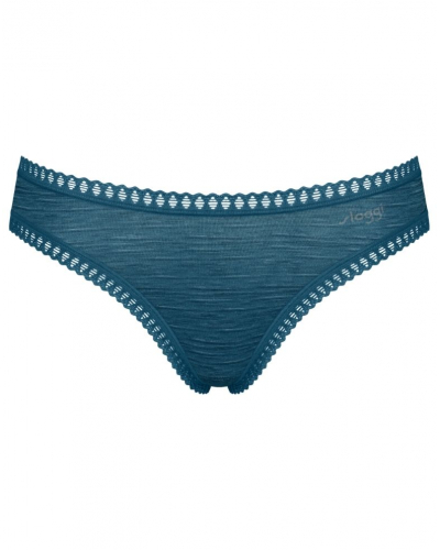 Slip mini coton bio Sloggi GO Crush (Lot de 3) (Turquoise Light Combination)