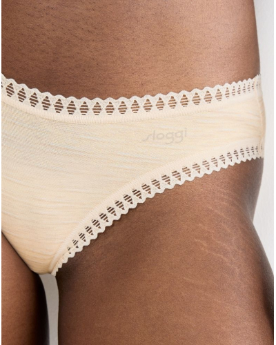 Mini brief cotton Sloggi GO Crush (Pack of 3) (Lilac Light Combination)