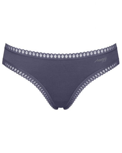 Slip mini coton bio Sloggi GO Crush (Lot de 3) (Lilac Light Combination)
