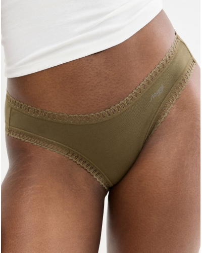 Slip mini coton bio Sloggi GO Crush (Lot de 3) (Multicolor)