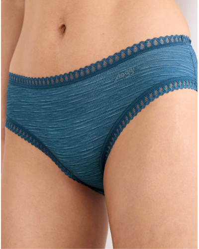 Hipster algodón Sloggi GO Crush (Paquete de 3) (Turquoise Light Combination)