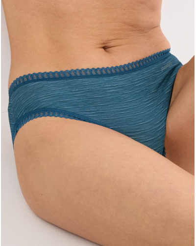 Hipster coton bio Sloggi GO Crush (Lot de 3) (Turquoise Light Combination)