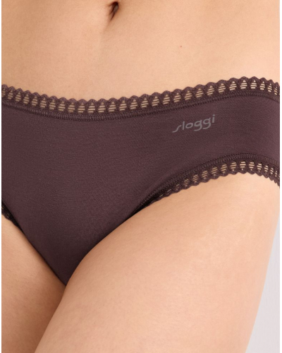 Hipster algodón Sloggi GO Crush (Paquete de 3) (Lilac Light Combination)