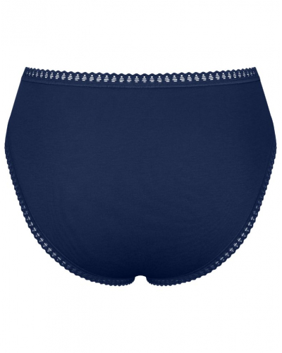 Slip échancré coton bio Sloggi GO Crush (Lot de 3) (Turquoise Light Combination)