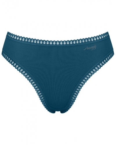 High-cut brief cotton Sloggi GO Crush (Pack of 3) (Turquoise Light Combination)