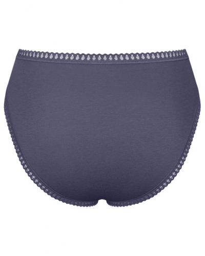 Slip échancré coton bio Sloggi GO Crush (Lot de 3) (Lilac Light Combination)