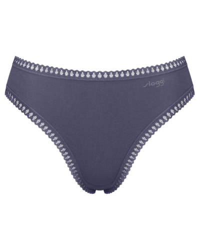 Slip échancré coton bio Sloggi GO Crush (Lot de 3) (Lilac Light Combination)