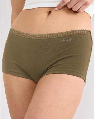 Boxer algodón Sloggi GO Crush (Paquete de 3) (Multicolor)