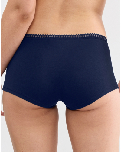 Boxer coton bio Sloggi GO Crush (Lot de 3) (Turquoise Light Combination)