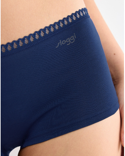 Boxer short cotton Sloggi GO Crush (Pack of 3) (Turquoise Light Combination)