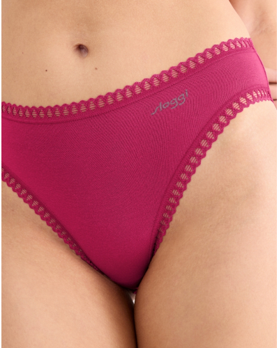 High-cut brief cotton Sloggi GO Crush (Pack of 3) (Multicolor)