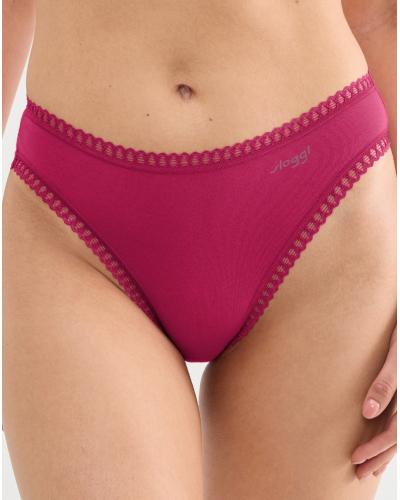 Calzoncillo escotado algodón Sloggi GO Crush (Paquete de 3) (Multicolor)