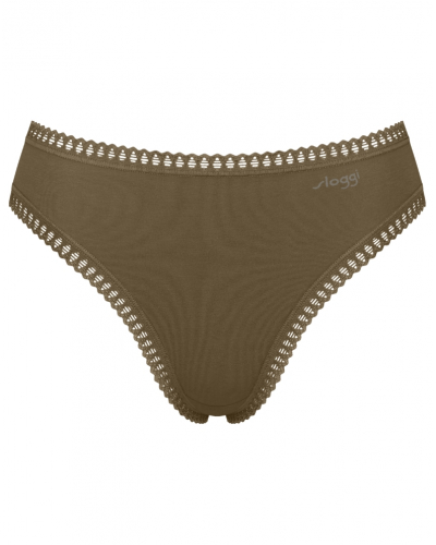 Slip échancré coton bio Sloggi GO Crush (Lot de 3) (Multicolor)